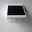 Pathway Led White Light Solar Powered Path Stair Mounted Wall Garden Lamp - 5