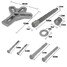 Puller Harmonic Balance Hand Tool Crankshaft Kit Remover Carbon Steel Pulley Steel Ring Wheel - 2