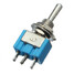6A Motors Toggle Switch SPDT 125V Waterproof 3 Pins Blue - 4