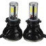 White 6000K H4 H7 Car Headlight DC Waterproof IP68 G5 H13 80W 8000LM Angle COB - 1