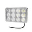 Flood Spotlight LED Light 12LED Fog Light Working Lamp 5inch Car Rectangle 2W - 2