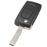 Citroen C2 C3 C5 C4 Key Fob Case Shell 3 Button Flip C6 - 1