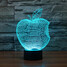 Christmas Light Led Night Light Touch Dimming Decoration Atmosphere Lamp 3d Apple 100 - 5