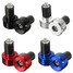 Motorcycle Aluminum Handlebar Grips 8inch Plugs Cap 4 Colors - 2