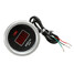 52mm Red Digital PVC Fitting Kit Boost Display with Sensor Bar Gauge Hose - 1