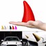 Cool Car Roof Badge Demon Anti-collision 3D Sticker Creative Horn Body Decoration - 3