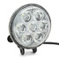 Projection Motorcycle Super Bright Spotlight LED Headlights Lamp High-power 12V 21W 6000K - 4