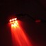 Blue Yellow Brake Driving Strobe Flashlightt Lamp Red 12V Car Motorcycle LED Tail - 6
