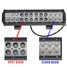 SUV LED Beam Lamp Truck Boat Work Light Bar Spot Flood Jeep Offroad 5760LM 72W - 3