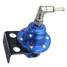 Adjustable Aluminum Gauge Fuel Pressure Regulator Oil Blue - 8