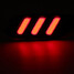 Mustang Rear Bumper Reflector Style LED Brake Lights House Honda Civic - 4