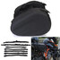 Saddle Bag Motorcycle Motor Bike Luggage Soft Seat Saddlebags Side - 9