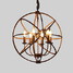 Room Black American Country Chandelier Lights - 3