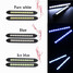 Flexible Light COB Silicone 10 LED Lamps 16W 2x Car DRL Driving Daytime Running - 6