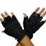 Motorcycle Half Finger Gloves Wrist lengthened Fitness Gloves - 3