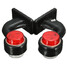 5W Indicator Lamp LED Side Maker Light Truck Trailer Lorry 2Pcs 10-30V Van Stalk - 7