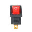 3 Pin SPDT LED Car 10A 6A ON OFF Rocker Switch Rectangle Dash Boat 250V - 3