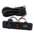 Motorcycle Charger Waterproof LED 22W Voltmeter Dual USB 5V 4.2A Switch Panel Marine Car Boat - 3