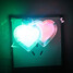 Colour 100 Double Led Night Light Love - 2