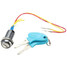 Ignition Switch Scooters Lock Keys Bike Motorcycle Electric - 2