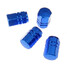 Caps 4pcs Covers Car Metal Color Tire Valve Stem Random - 2