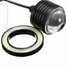 Fog Wireless Control 3inch LED RGB Color Angel Eye Car Light Rings Lights White - 5