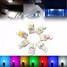 LED Door Car SILICA T10 194 168 W5W 8SMD COB License Light Bulb - 5