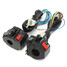 8inch Handlebar Switch Motorcycle Turn Signal Headlight 22mm 12V Electrical Start Horn - 3