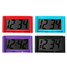 Self-Adhesive Home Car Bracket Car Dashboard Digital Clock LCD Screen Office - 1