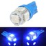Side Maker Light Bulb Car Blue 5SMD T10 W5W 5050 LED Turn Door - 1