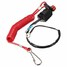 Quad Pit ATV Dirt Bike Switch With Tether Safety Kill Stop Cord - 2