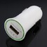 5C USB Port Mini 5S LED Car Charger Adapter For iPhone 1A - 2
