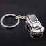 Shape Gift SUV Car Key Chain Model Creative Fashion Key Ring Zinc Alloy Unisex - 1