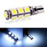 Canbus Error Free Car White LED Turn Door T10 W5W 5050 13smd Brake Light Bulb - 1