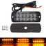12 LED Flashing Light Breakdown Indicator Lamp 12V-24V Strobe Warning Lamp 36W Grill Recovery - 2