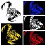Scorpion Decals Reflective Stickers Car Motorcycle - 1