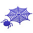 Universal Anti-slip Spider Mobile Phone GPS Mat Web Silicone Gel - 8