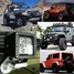 Wind Shield Clamps Mount Brackets Driving Light Holder Kit Lamp Jeep Wrangler - 3
