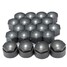 AUDI Locking Black Grey 17MM Bolt Nut Caps Covers Wheel Removal Tool Key - 6