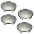 4 X Cap E60 Wheel Center E65 E66 E63 Cover For BMW Plastic Chrome - 1