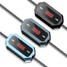 Audio FM Transmitter Wireless Dual USB Car Charger - 6