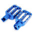 Foot Pegs Pedals Footpeg Alloy Treadles Bike Motorcycle Universal Aluminum Footrest - 6