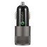 12V 2.1A 1A S5 S4 iPad Dual USB Car Charger QC2.0 6 Plus Samsung Galaxy 5S iPhone 4 3 4 - 1