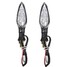 Light Indicators Lamp 12V LEDs Motorcycle Turn Carbon - 4