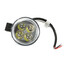 Headlight LED Motorcycle 12V 12W Lights Waterproof Beads MOTOWOLF Lamps - 3