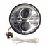 Motorcycle Projector DRL LED Light Headlight For Harley 5.75inch Beam Hi Lo - 5