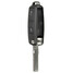 Polo Golf Case Uncut Blade Button Remote Key FOB Shell VW t5 - 5