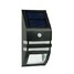 2-led Pir Steel Stainless Motion Sensor Wall Light Solar - 1