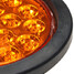 24V Universal Brake Tail Lamp Reverse Signal Indicator Amber LED Light Trailer Truck 2Pcs 12V - 8