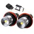 Pair Light For BMW LED White 5W Angel Eyes Halo E63 E64 E53 X5 6000K E39 E60 - 3